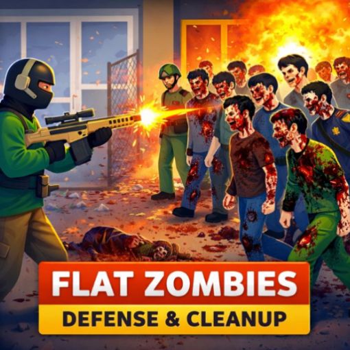 Picture of Flat Zombies: Defense & Cleanup
